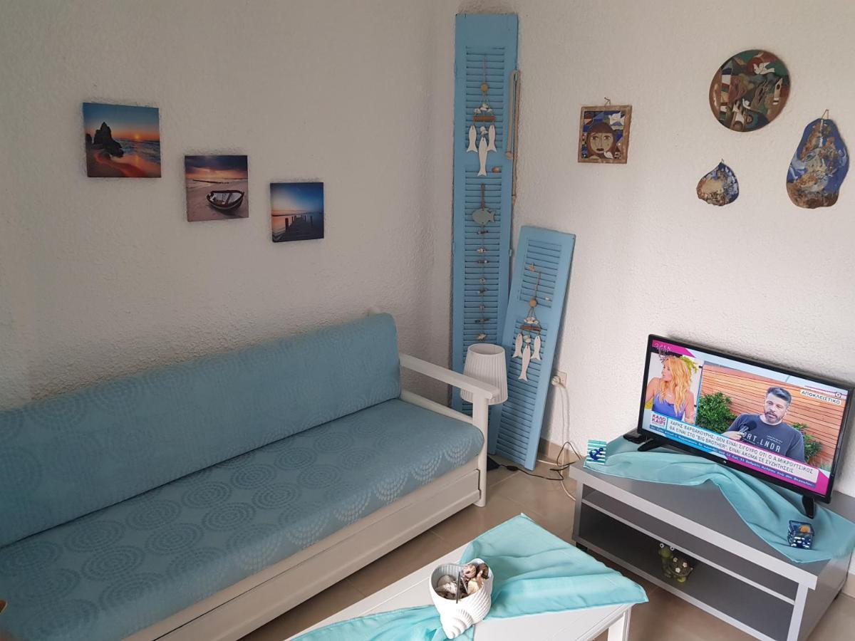 Holidey House In Skala Fourkas 150M From The Sea Daire Dış mekan fotoğraf